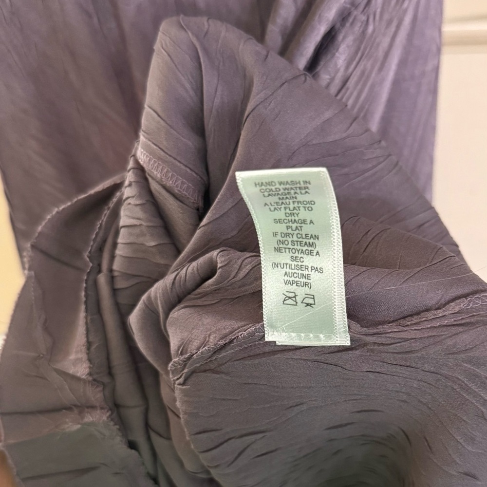 KOMAROV Midnight Crocus color 3/4 length  dress size L - Picture 9 of 13